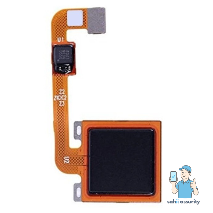 Fingerprint Sensor with Flex Cable for Xiaomi Redmi Note 4 Black thumbnail